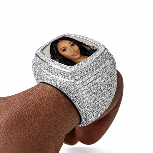 Signature Photo Diamond Ring
