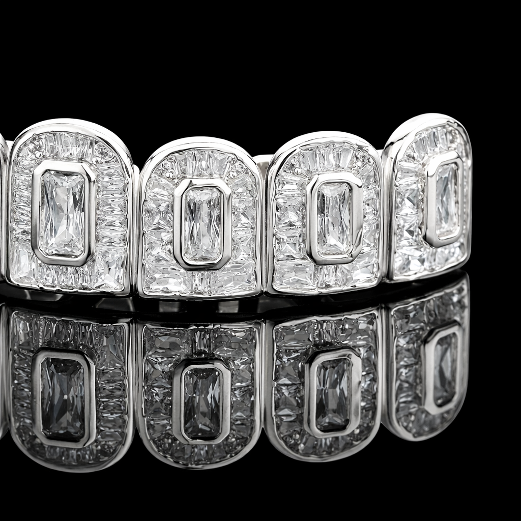 8/8 Premium ICED Baguette Grillz