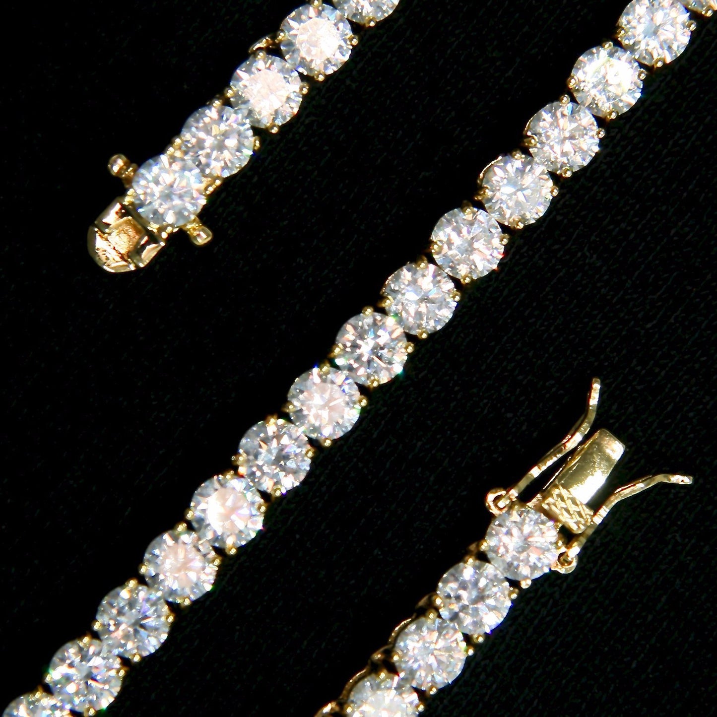 5MM GOLD PLATED TENNIS BRACELET