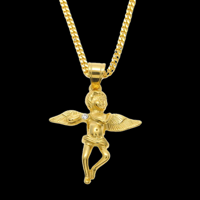 Bébé Ange Premium avec Diamant à la main