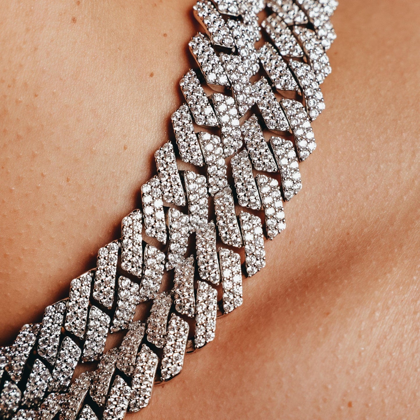 Chaîne cubaine à maillons en S de qualité supérieure de 14 mm