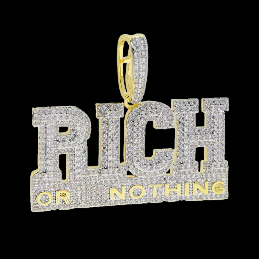 Rich or Nothing Hanger