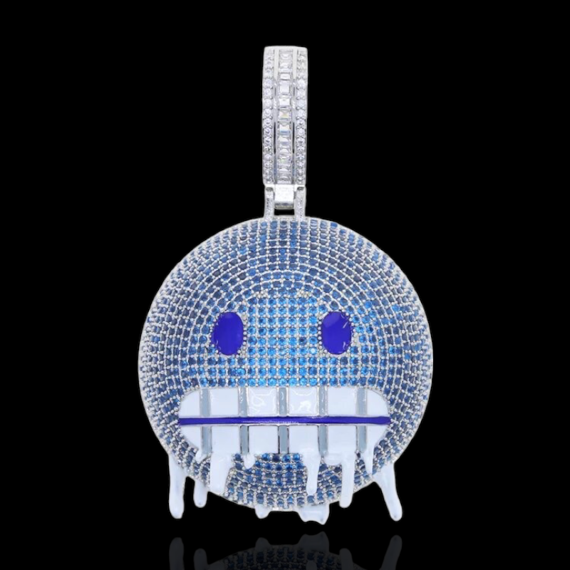 Pendentif visage froid