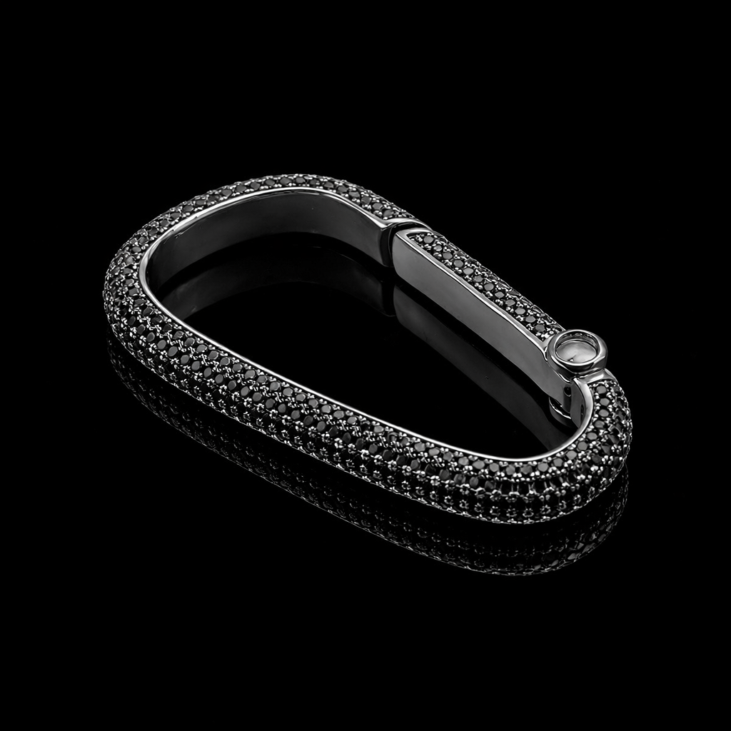 Premium Iced Carabiner – Graphite 