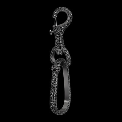 Premium Iced Carabiner – Graphite 