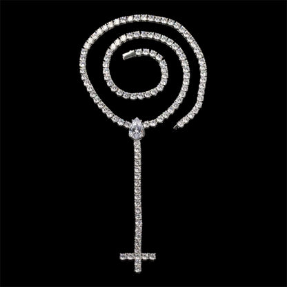 Prestige Iced Rosary Tennis Chain
