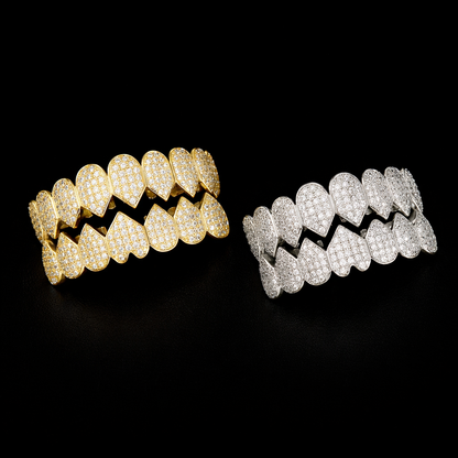 Premium ICED OUT Shark Grillz Set