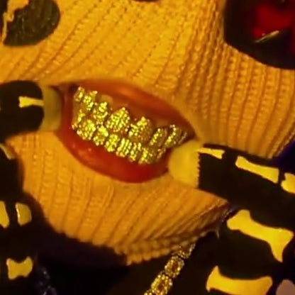 8/8 Rounded Pavé ICED Grillz Set