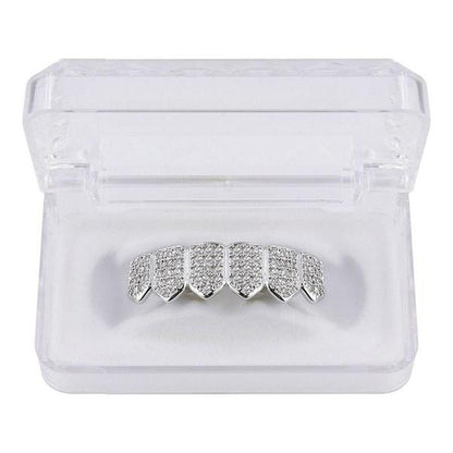 6-Tands ICED Royal Lower Grillz