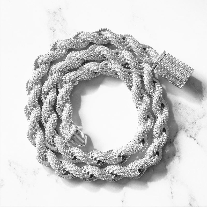 Dookie Ropes 10mm Diamond Dookie Rope Chain – ICED OUT