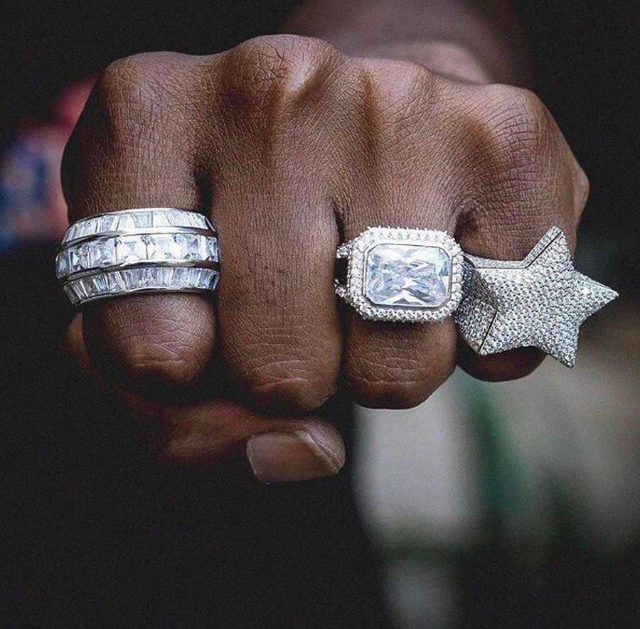 Baguette Diamanten Eternity Ring