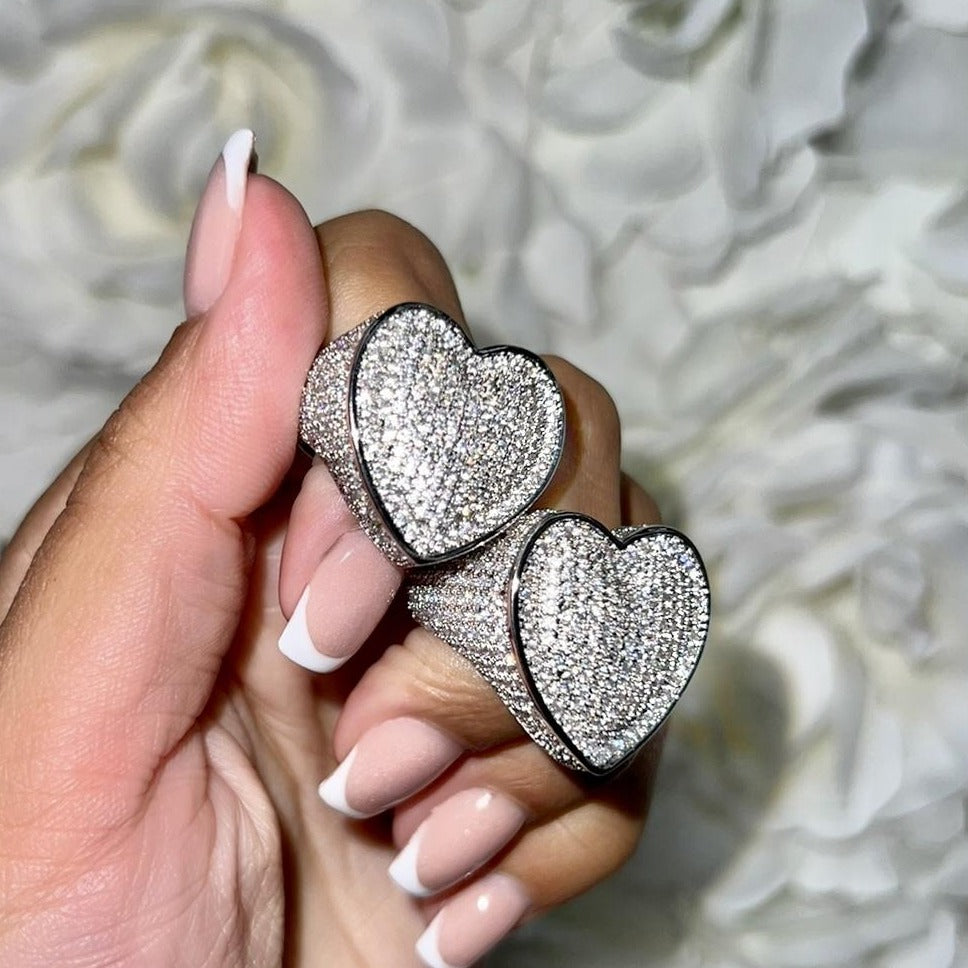 Diamanten Hart Ring
