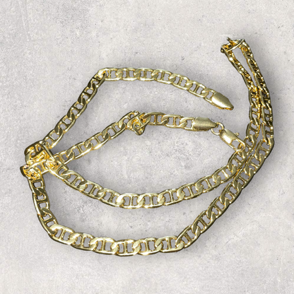 6mm Gold Plated Gucci Link Ketting